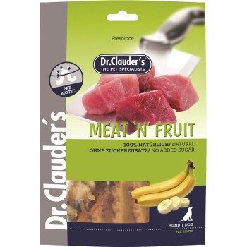 Dr. Clauder's Meat`n Fruit Banane & Hühnchen Snack 80g