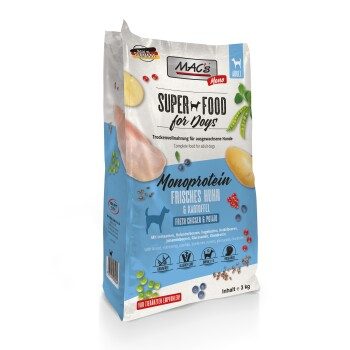 MAC's Dog Mono Adut Trockenfutter Huhn 3 kg