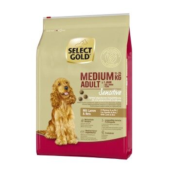 SELECT GOLD Sensitive Adult Medium Lamm und Reis 4 kg