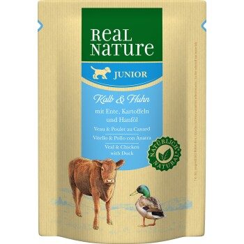 REAL NATURE Junior Pouch 24x300 g