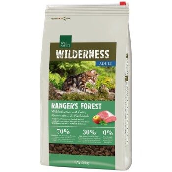 REAL NATURE WILDERNESS Trockenfutter Katze, Adult, Ranger's Forest 2.5 kg