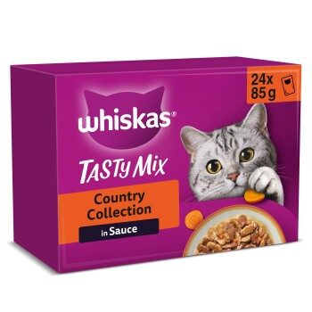 Whiskas Tasty Mix Multipack Country Collection in Sauce 24 x 85g