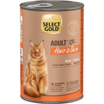 SELECT GOLD Hair & Skin Adult 12x400 g