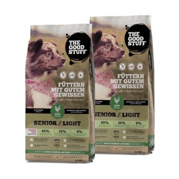 The Goodstuff Senior Light Huhn 2x2.5 kg