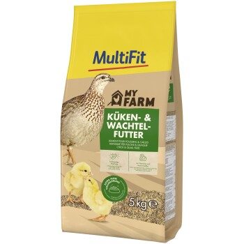 MultiFit MyFarm Küken- & Wachtelfutter 5 kg
