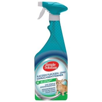 SIMPLE SOLUTION Katzen Flecken- & Geruchsentferner