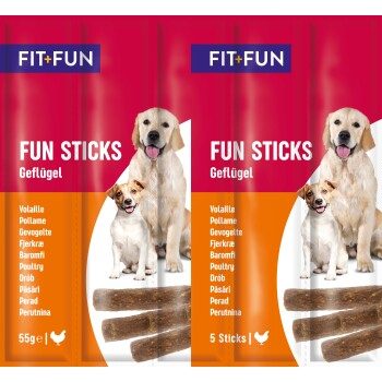 FIT+FUN FunSticks Geflügel 20x55 g