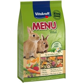 Vitakraft Premium Menü Vital Zwergkaninchen 3x1 kg
