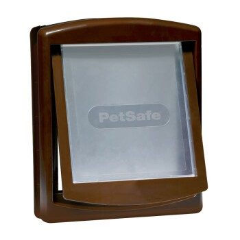 PetSafe 2-Wege Haustiertür braun M