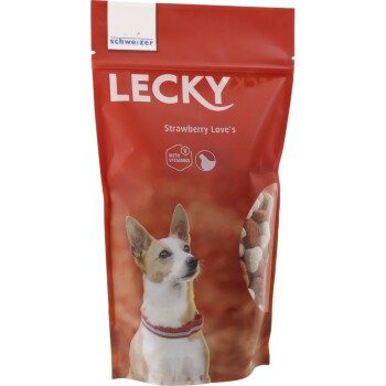 Lecky Strawberry Love's Snack 2x300 g