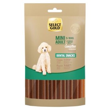 SELECT GOLD Sensitive Dental Snacks 2x99 g