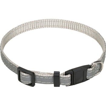 AniOne Katzenhalsband reflektierend grau