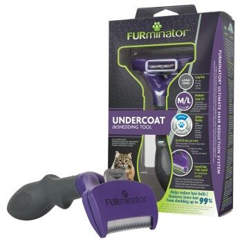 FURminator Katze M-L Langhaar