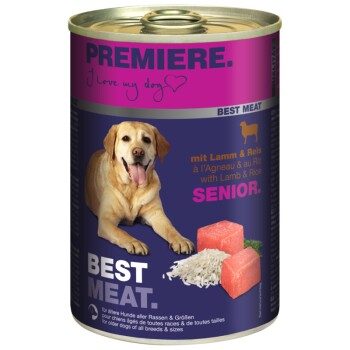PREMIERE Best Meat Senior Lamm und Reis 24x400 g
