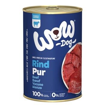 WOW Pur Adult 6x400g Rind 6x400 g
