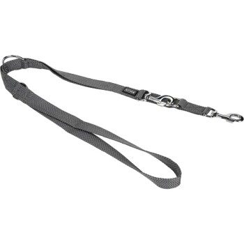 AniOne Reflektierende Comfort Leine grau S-M, 2 m