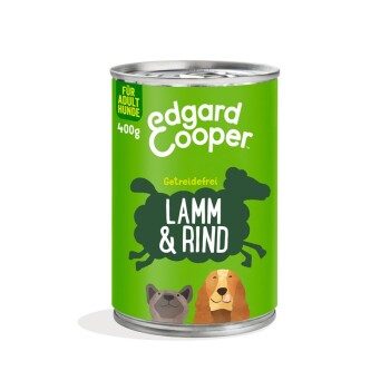 Edgard & Cooper Adult 6x400g Lamm und Rind
