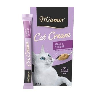 Miamor Cat Snack Malt Cream mit Käse 11x15 g
