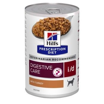 Hill's Prescription Diet i/d Nassfutter für Hunde, Adult, mit Truthahn zur Unterstützung der Verdauung 12x360 g