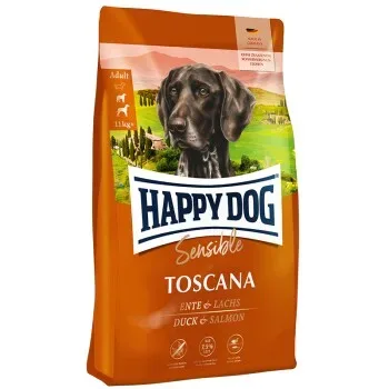 HAPPY DOG Sensible Trockenfutter Hund Adult, Toscana 4 kg