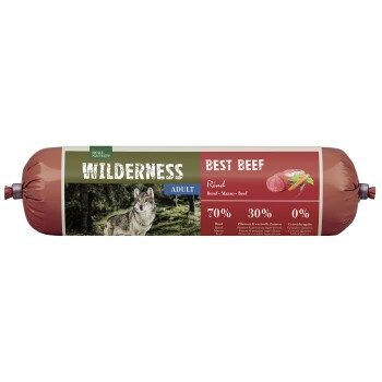 REAL NATURE WILDERNESS Nassfutter Hund, Adult, Rind 6x400 g
