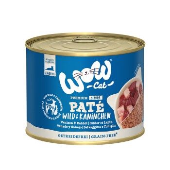 WOW Cat Senior 6x200 g Wild und Kaninchen