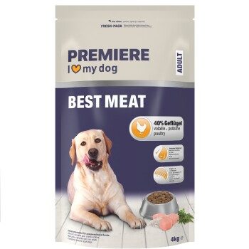 PREMIERE Best Meat Trockenfutter Hund Adult Geflügel 4 kg