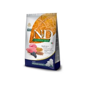 N&D Farmina Ancestral Grain Medium/Maxi Puppy Lamm 2x12 kg