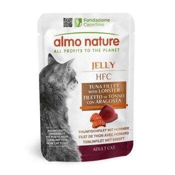 Almo nature HFC Jelly Thunfischfilet und Hummer 24x55 g