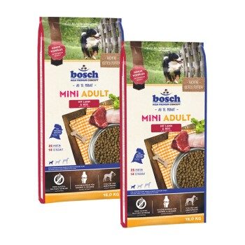 bosch Mini Adult Lamm und Reis 2x15 kg