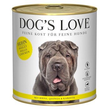 DOG'S LOVE Adult Huhn 6x800 g