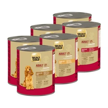 SELECT GOLD Sensitive Adult Mixpaket 6x800g Mixpaket 1