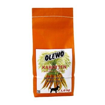 OLEWO Karotten Pellets für Hunde 1 kg