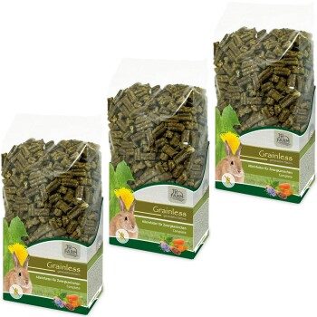 JR Farm Grainless Complete Zwergkaninchen 3x1.35 kg