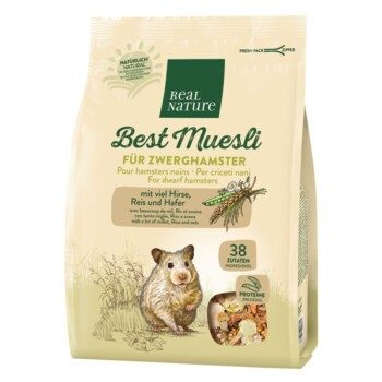 REAL NATURE ?Best Muesli? für Zwerghamster 500g