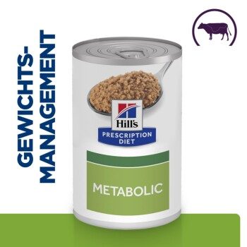 Hill's Prescription Diet Metabolic Nassfutter Hund 12x370 g