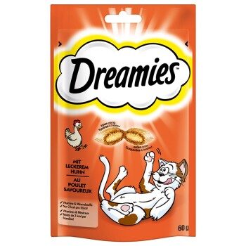 Dreamies Katze Snack Huhn 6x60 g