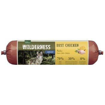 REAL NATURE WILDERNESS Nassfutter Hund, Adult, Huhn 6x400 g