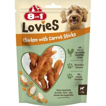 8in1 Chicken with Carrot Sticks 80 g