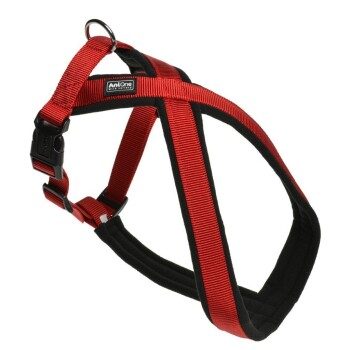 AniOne X-Geschirr Classic rot S