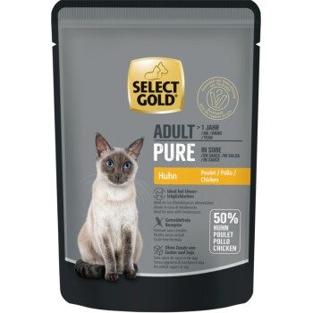 SELECT GOLD Adult Pure in Soße Huhn 24x85 g