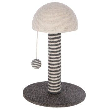 Kerbl Kratzsäule Funghi grau