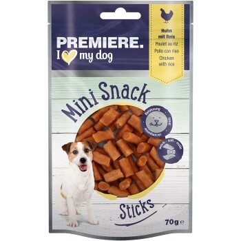 PREMIERE Mini Sticks Huhn und Reis 70 g