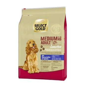 SELECT GOLD Sensitive Adult Medium Wasserbüffel und Tapioka 4 kg