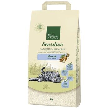 REAL NATURE Naturstreu klumpend Sensitive Maniok 6 kg