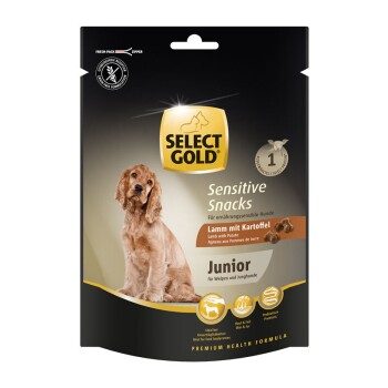 SELECT GOLD Sensitive Snacks Junior Lamm mit Kartoffel 160g