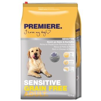 PREMIERE Sensitive Grain Free Adult Huhn Huhn und Kartoffel 12 kg