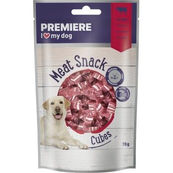 PREMIERE Meat Snack Cubes Rind 8x70 g