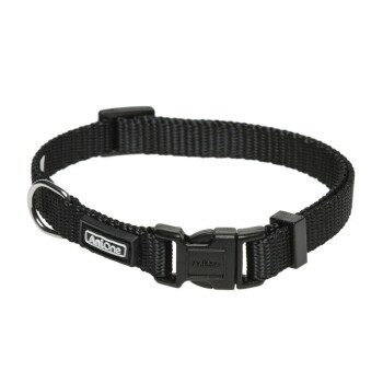 AniOne Halsband Classic Nylon schwarz XS