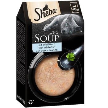 Sheba Soup Weißfisch 40x40 g
